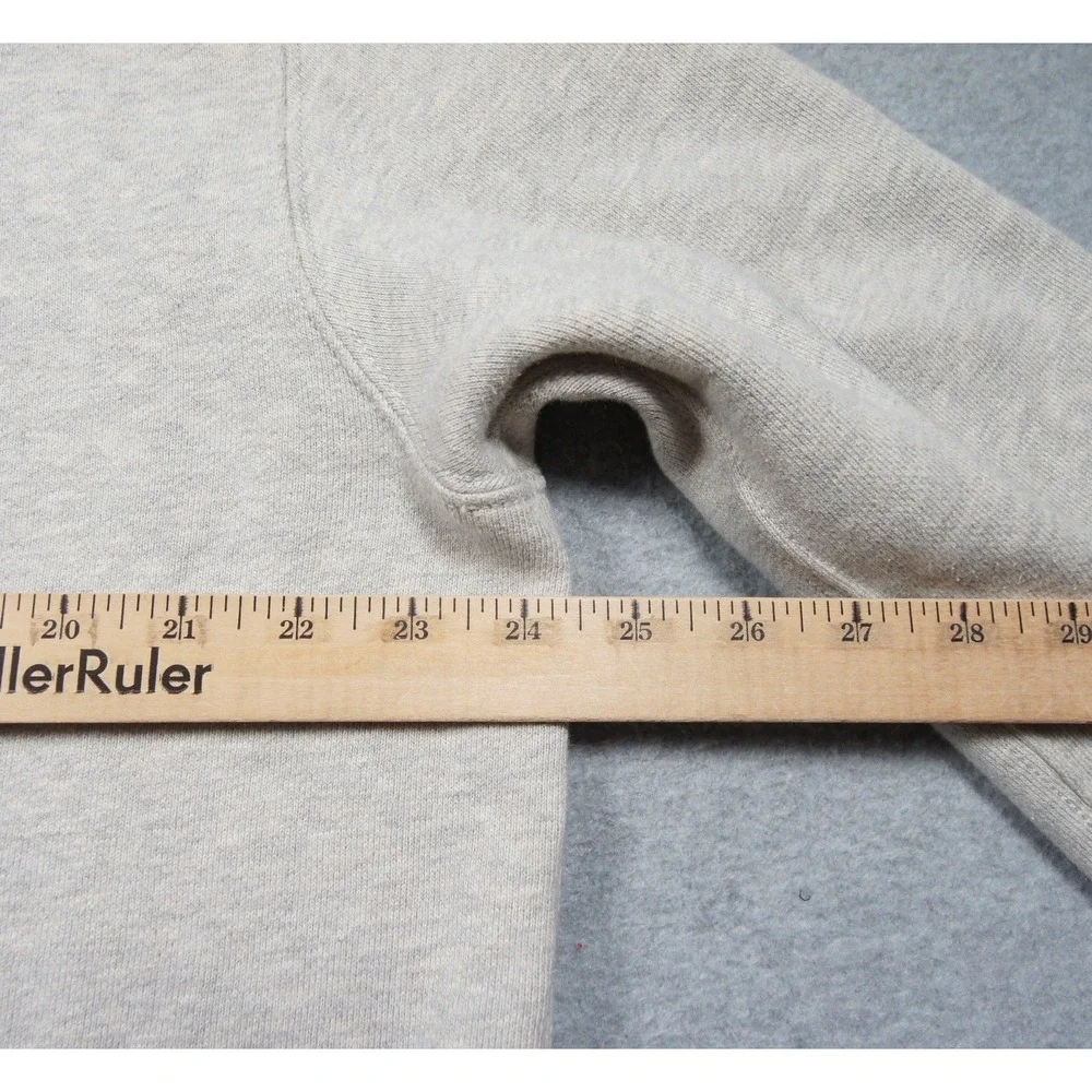 Polo Ralph Lauren Sweatshirt Mens Large Gray Crewneck Pony Logo Fleece Casual
